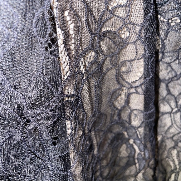 NWT BCBGMAXAZARIA Runway One Shoulder Lace Dress 2